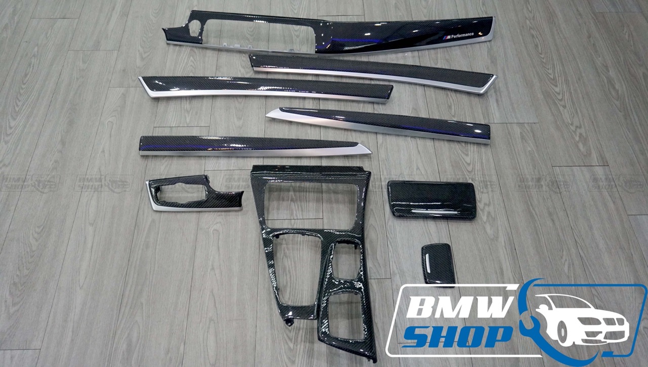 ABS Plastic Carbon Fiber Trim for F10 2011-2016 main image 1